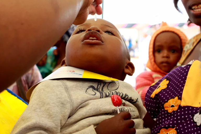 kenia vaksinon 993458 femije kunder poliomielitit