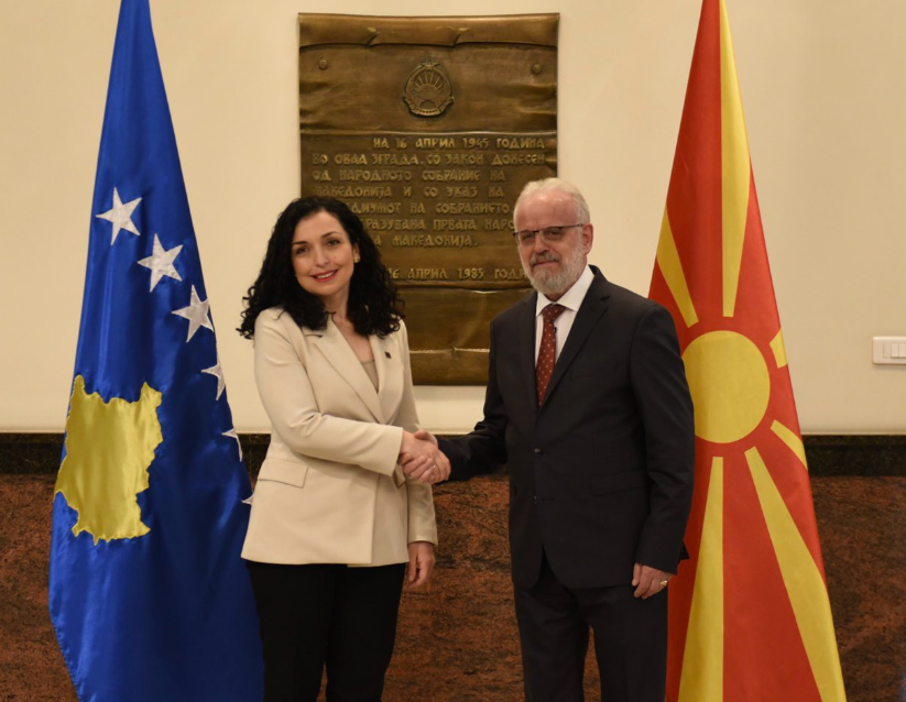 u zgjodh kryeminister ne maqedonine e veriut vjosa osmani uron talat xhaferin moment historik per shqiptaret