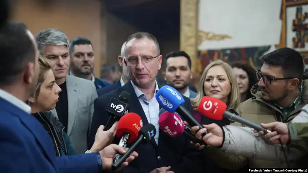 bashkohet opozita shqiptare ne maqedonine e veriut flet kandidati per president ne zgjedhjet e 24 prillit