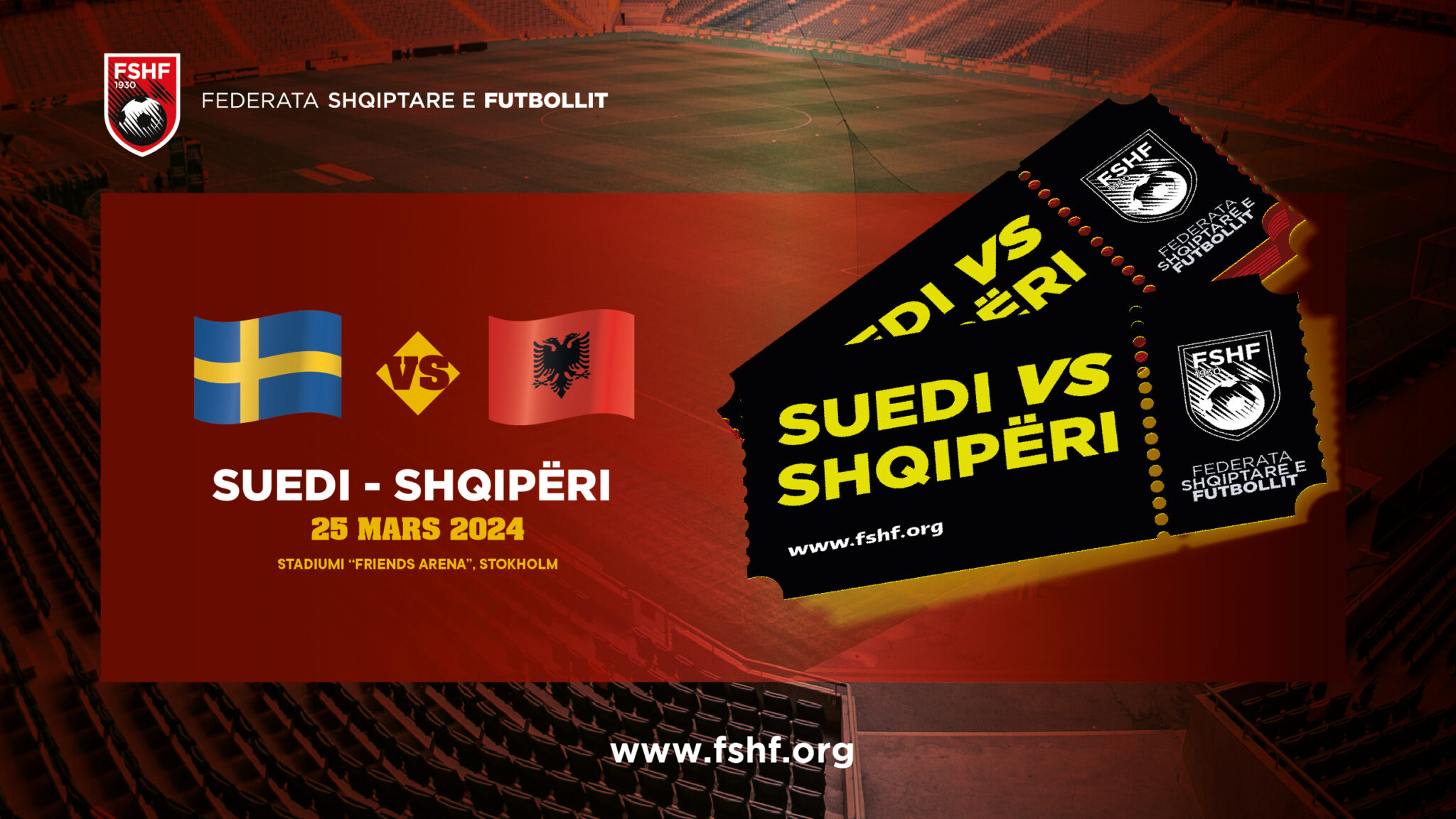 biletat e miqesores suedi shqiperi ja data kur biletat do te dalin ne shitje