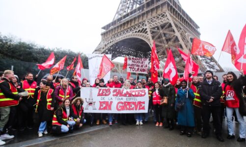 greva e punetoreve te kulles eifel 1 2 milione euro humbje ne gjashte dite