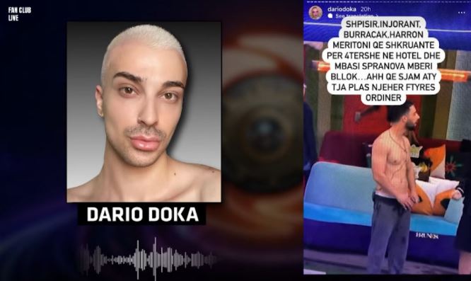 “Më kërkoi orgji”, Dario Doka nxjerr detaje të reja për Meritonin: Kur nuk pranova, më…