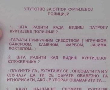 molotov gure dhe shfaqet nje organizate e re ne veri te kosoves udhezon qytetaret si ti kundervihen policise