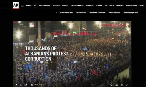 protesta e opozites ne tirane mediat nderkombetare mijera qytetare ne shesh kunder korrupsionit qeveritar