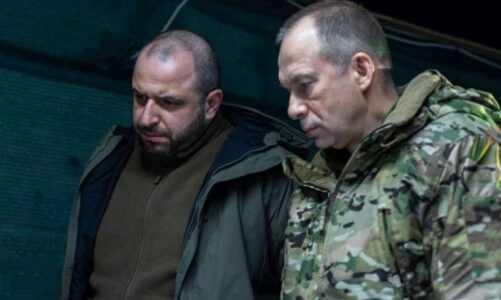 shefi i ushtrise ukrainase dhe ministri i mbrojtjes vizituan vijen e frontit synuan zbulimin e