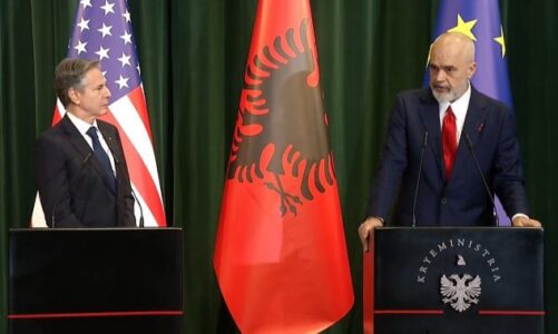 shqiperia e perkushtuar per stabilitetin ne rajon rama leter sekretarit te dash blinken synojme te presim samitin e nato s ne 2027 en