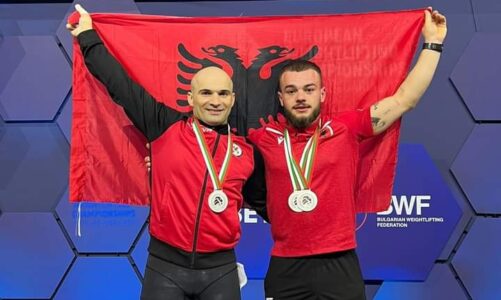 shqiperia vishet me argjend triumf kuqezi ne evropianin e peshengritjes