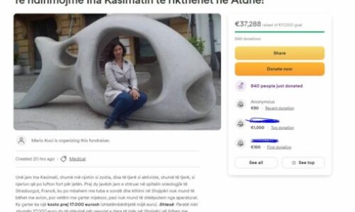 shqiptaret behen serish bashke mblidhet dyfishi i parave per ina kasimatin mesuesja pritet te kthehet ne vlore