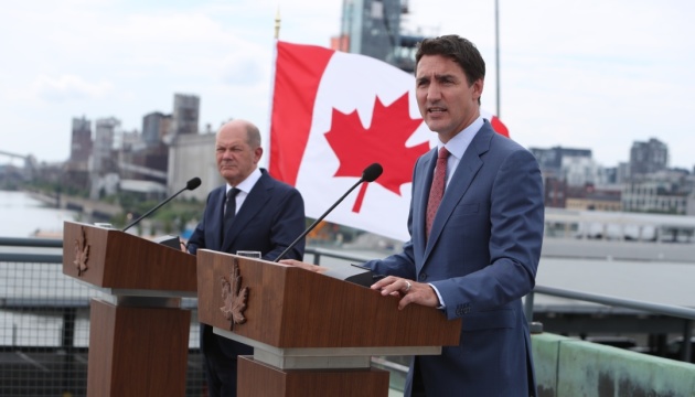 trudeau scholz diskutojne mbeshtetjen e metejshme per ukrainen