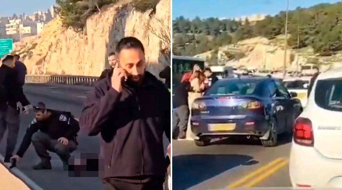 VIDEO/ Sulm terrorist, qëllohen me armë makinat në autostradë, 1 i vdekur, 9 të plagosur