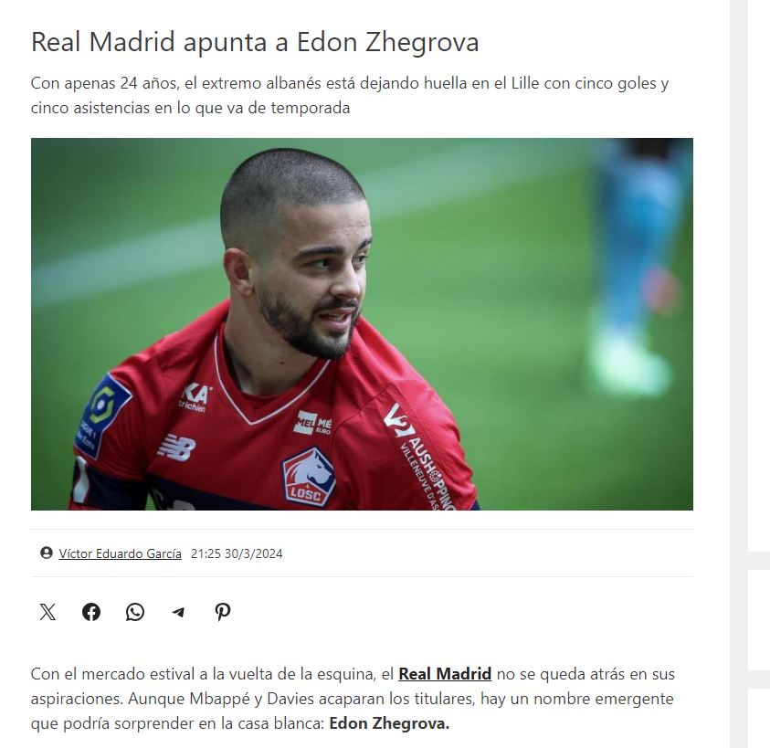 edon zhegrova ne mode sulmuesi perfundon ne radaret e realit te madridit