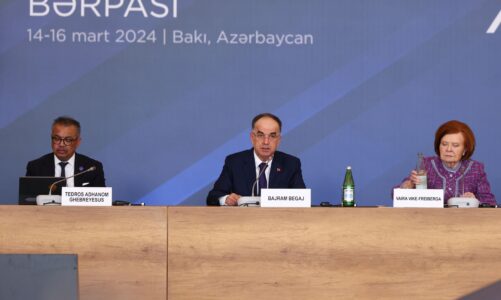 forumi xi global baku presidenti begaj roli i shqiperise ne arkitekturen e sigurise thelbesor