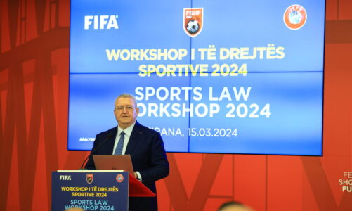 fshf organizon workshop in e se drejtes sportive presidenti duka futbolli nje fenomen global kornizat ligjore sigurojne drejtesi integritet e mireqenie