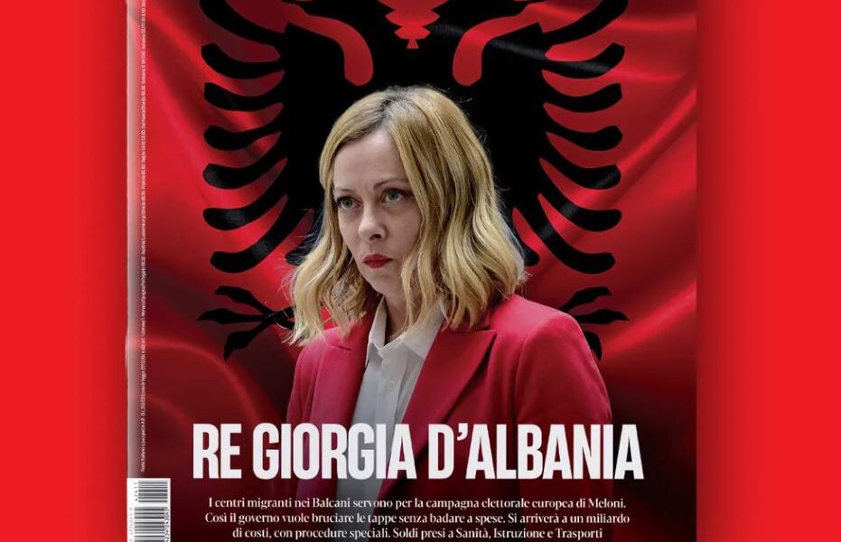 marreveshja me emigrantet me italine provokon media italiane georgia meloni mbreteresha e shqiperise