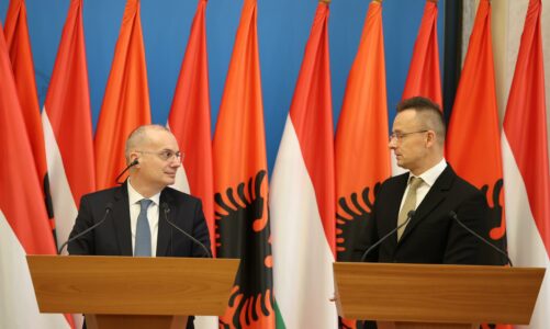 ministri i jashtem vizite zyrtare ne hungari igli hasani besimplote ne mbeshtetjen e rrugetimit evropian te shqiperise