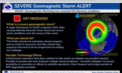 nje stuhi e forte gjeomagnetike goditi token a duhet te kemi frike nga ky fenomen