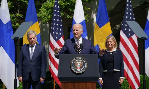 presidenti amerikan reagon pas anetaresimit te suedise ne nato biden agresioni rus ne ukraine e bashkoi me shume aleancen