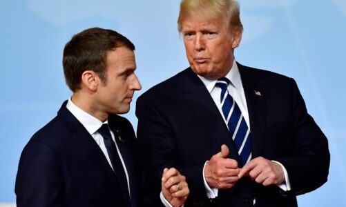 presidenti francez emmanuel macron trump do te humbase