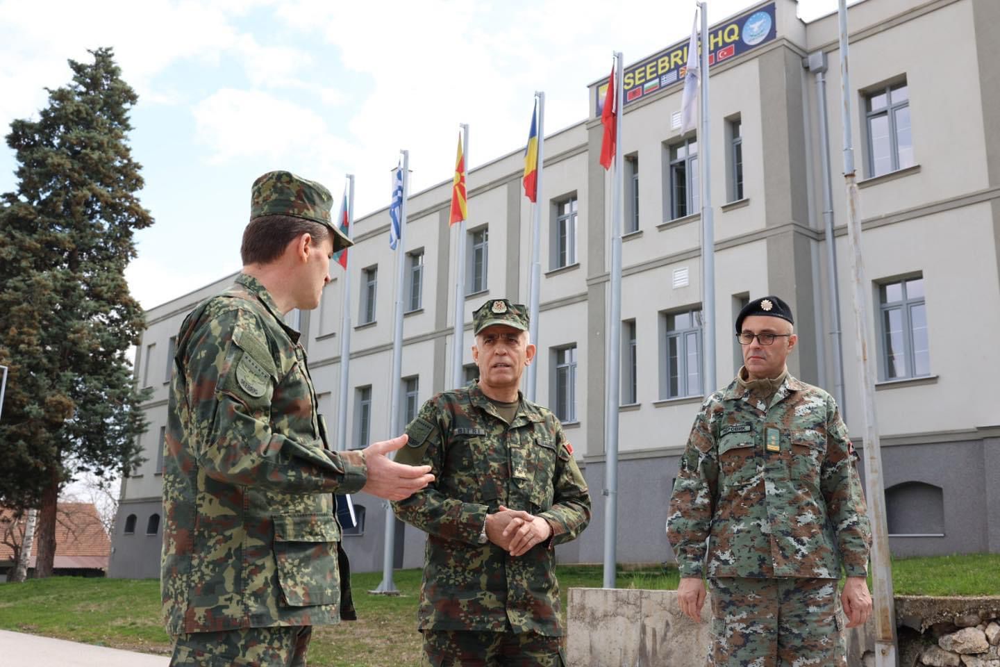 shqiperia ne krye te seebrig gjeneral brigade bilbil bitri kontribuues te paqes e sigurise ne rajon e pertej tij