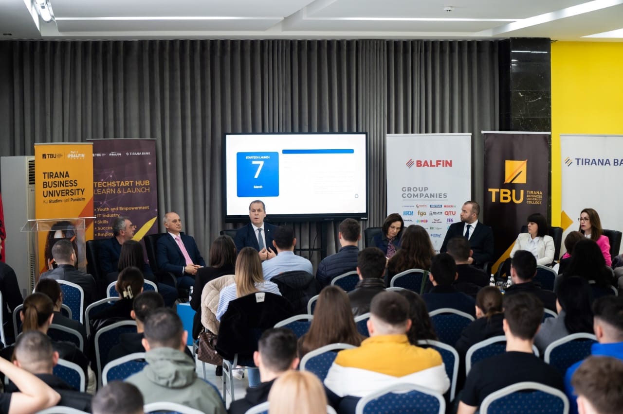 startech tbu dhe tirana bank program per aftesimin dhe punesimin e studenteve