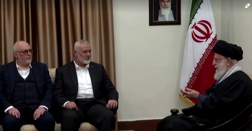 udheheqesi i hamasit takohet me liderin suprem te iranit izraeli deshtoi ne arritjen e qellimeve te tij ushtarake