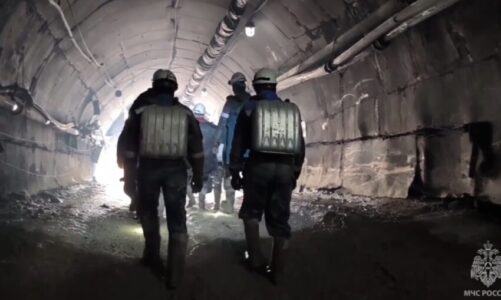 13 te vdekur nga shembja e minieres se arit ne lindjen e larget ne rusi