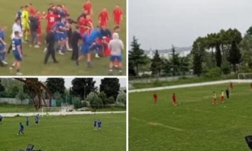 Dhuna në ndeshjen Erzeni U21-Partizani U21, dy lojtarë përfundojnë në spital