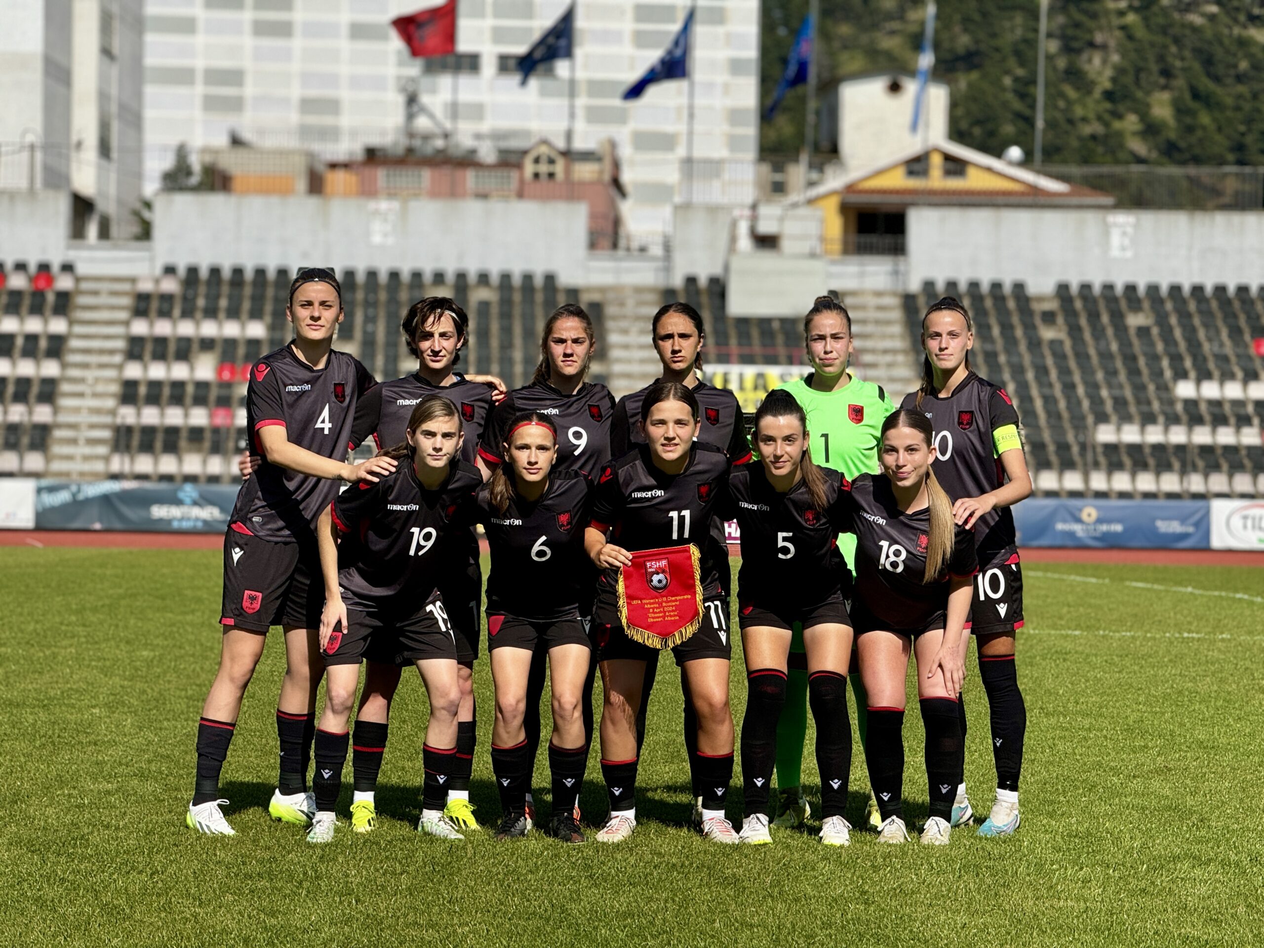 euro u 19 per vajza shqiperia luan ndeshjen e fundit te raundit te dyte ndaj skocise