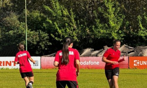 euro u 19 per vajza shqiperia mbyll pergatitjet per duelin e trete kualifikues ndaj skocise