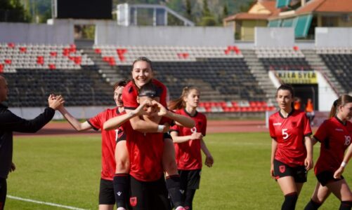 euro u 19 per vajza shqiperia merr tre piket e para mposht qipron ne elbasan arena
