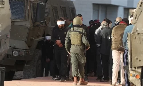 forcat izraelite arrestuan 45 palestineze ne kudsin lindor dhe bregun perendimor