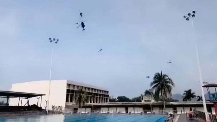 helikopteret perplasen ne ajer gjate stervitjes ushtarake 10 te vdekur ja momenti fatal