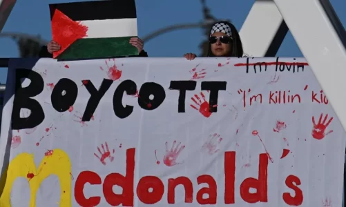 mcdonalds blen restorantet izraelite pas bojkotit