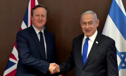 netanyahu pas takimit me kryediplomatin britanik izraeli do te marre vendimet e veta sa i perket iranit