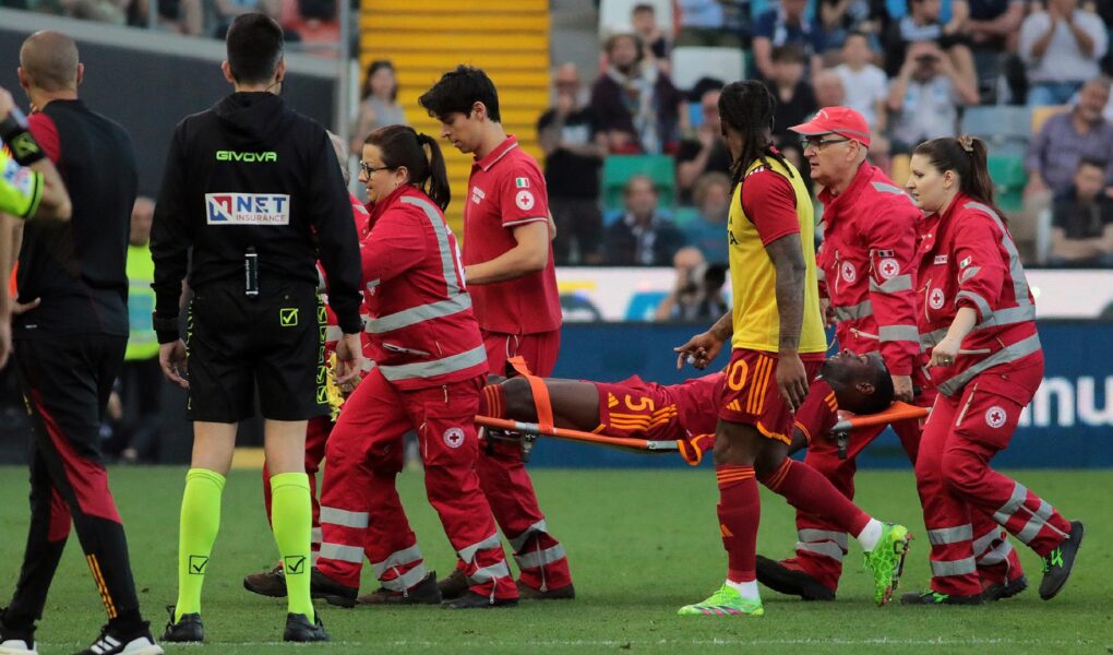 permiresohet gjendja shendetesore e evan ndicka lojtari i romes mund te largohet sot nga spitali