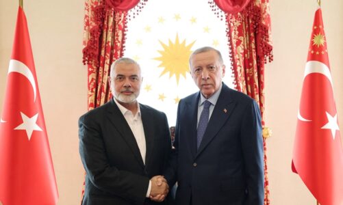 presidenti turk takim me liderin e hamasit erdogan palestinezet te bashkohen