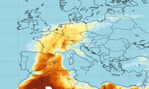 rete e pluhurit te saharase jashtezakonisht intensive godasin evropen agjencia e be per atmosferen kur pritet te mbaroje