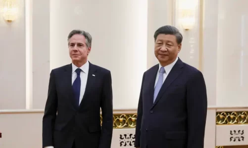 sekretari amerikan blinken ne kine diskutime per dallimet dhe thellimin e bashkepunimit