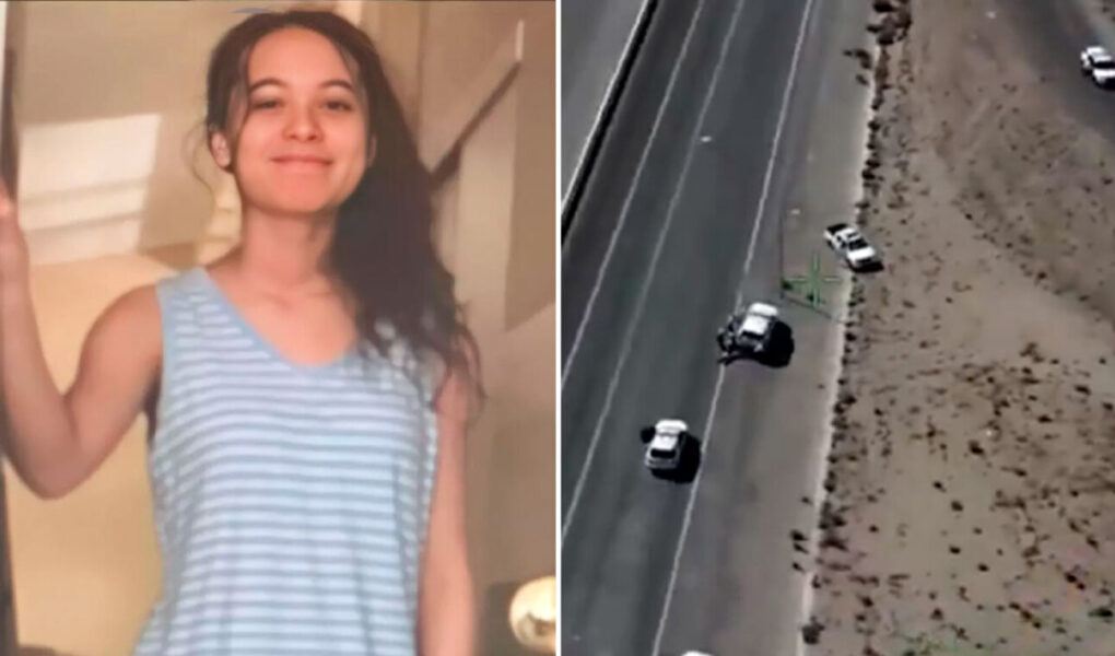 video tronditese momenti kur policia qellon 15 vjecaren e rrembyer nga babai e cila vrapon tek ata per ndihme