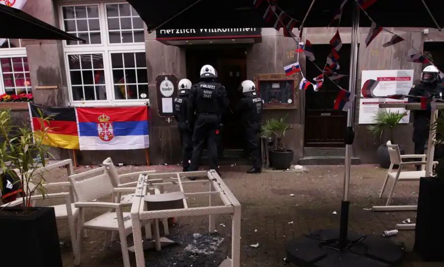 euro 2024 u perleshen para ndeshjes kunder anglise arrestohen shtate tifoze serbe
