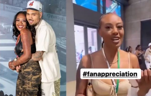 fotoja me chris brown behet molla e sherrit per fansen ndahet nga i dashuri