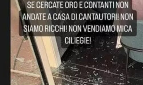 grabitet shtepia e ermal metes ne itali kengetari ka nje mesazh per hajdutet nese kerkoni ar dhe para
