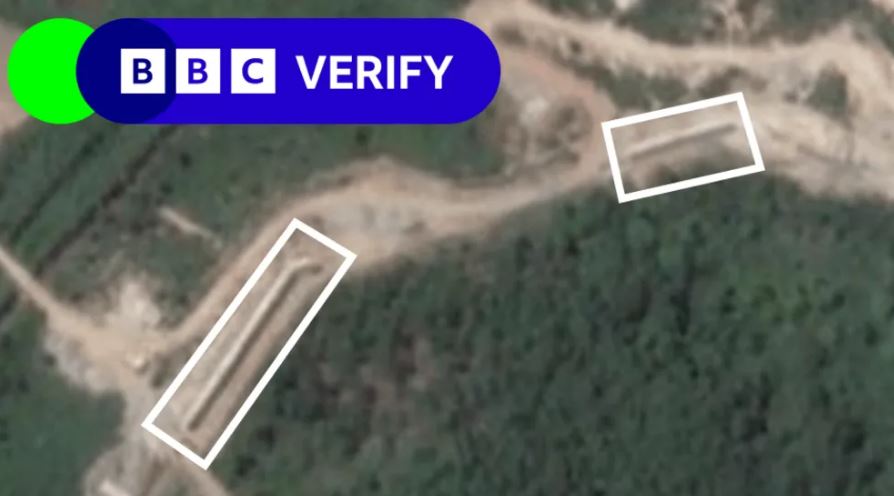 imazhet satelitore nxjerrin zbuluar phenianin koreja e veriut nderton murin kufitar me seulin