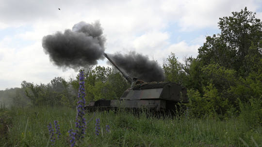 konflikti me mosken trupat ukrainase perdorin armet gjermane per te sulmuar territorin rus