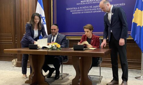 kosovo and israel sign visa free waiver