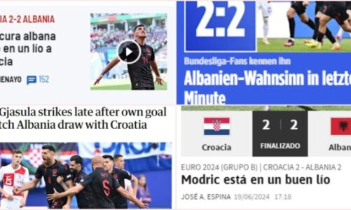 kroacia me shpatulla pas murit nga gazetta dello sport te marca e the guardian cfare shkruajne mediat boterore per barazimin e