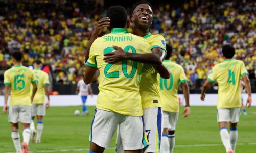 kupa e amerikes brazili ua mbyll gojen kritikeve me nje triumf te thelle kolumbia kryeson grupin me fitoren e dyte radhazi dhe kualifikohet per me tej video