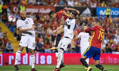 ndeshja e kombetares shqiptare kunder spanjes historia flet per iberiket 8 fitore ne po kaq ndeshje