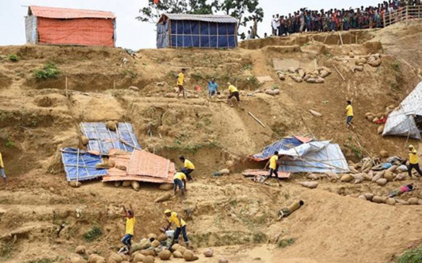 rreshqitjet e dheut vrasin 10 persona ne kampin e refugjateve rohingya ne bangladesh