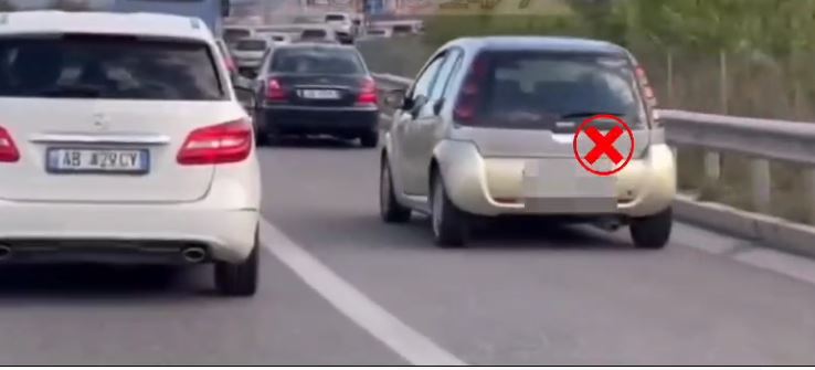 shkelen rregullat e qarkullimit rrugor ne autostraden tirane elbasan e pesojne 11 drejtues automjetesh